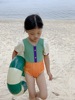 婴儿游泳衣女宝宝幼儿女童泳衣感连体可爱儿童1一3岁小童温泉