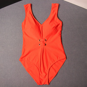 泳衣女2021网红性感连体泳装，小胸聚拢遮肚显瘦保守温泉比基尼