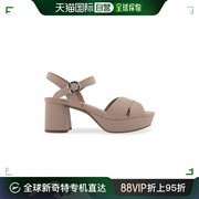 美国直邮aerosoles 女士 凉鞋厚底绑带防水台进口麂皮高跟鞋