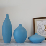 定制中式花瓶摆件新中式，客厅插花瓶，陶瓷餐桌玄关禅意家居装饰