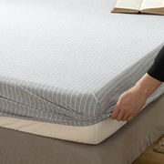 全棉天竺棉床笠1.2床单件1.5m纯棉防滑席梦思床垫保护套床罩1.8米