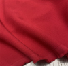 意大利进口加厚弹力大红色双层绉纱精纺全羊毛布料西装裤子面料