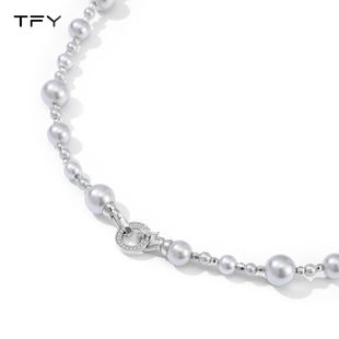 TFY长款气质珍珠项链