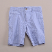 RL003男童中大童薄款中裤 夏季五分条纹休闲短裤 有标