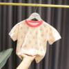 3折2-8岁女宝宝印花t恤女婴儿夏季女童，精棉短袖上衣