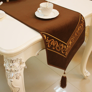 欧式餐桌垫椅垫布艺，四季通用西餐桌，旗桌布餐桌椅背套装座垫