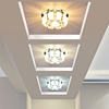 led水晶过道灯走廊灯玄关灯现代家用客厅，射灯明装门厅灯入户灯具