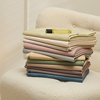 100支全棉床单单件 纯色纯棉单人1.2床单枕套三件套1.5米双人1.8