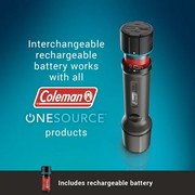 Coleman OneSource 多功能1000流明LED手电筒和可充电锂离子电池