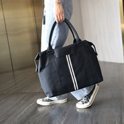 手提旅行包短途大容量单肩包可折叠休闲时尚出差旅游包健身(包健身)瑜伽包