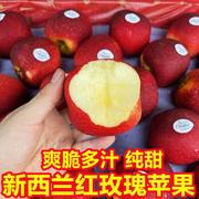正宗新西兰红玫瑰苹果taylor4122大果脆甜红苹果新鲜水果当季