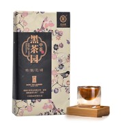 中茶黑茶园安化黑茶2011年1kg特制花砖老黑茶，湖南安化茶叶中粮