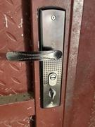 .防盗门拉手大门锁铝执手门把手双开门对开门麻点拉手入户门通用