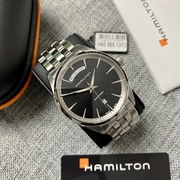 HAMILTON汉米尔顿爵士系列H42565131男士双历自动机械钢带手表