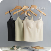 抹胸长款吊带夏薄无痕一字领防走光大胸遮副乳小胸聚拢带胸垫背心