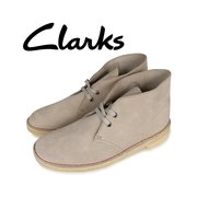 日本直邮Clarks 其乐DESERT BOOT男士米色绒面短靴 26155527