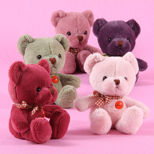五彩泰迪熊毛绒玩具小熊正版，小泰迪布娃娃儿童女生日礼物公仔