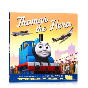 进口英文原版正版小火车托马斯和朋友们thomas&friendsthomasthehero进口英文，原版绘本平装儿童英语启蒙图画故事书