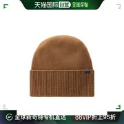 欧洲直邮WOOLRICH 23年 女士深驼色纯羊绒毛线帽