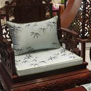 中式圈椅防滑红木沙发垫，实木罗汉床坐垫，家具椅垫加厚海绵罩套