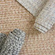 地毯客厅茶几手工编织家用卧室床边毯户外阳台地毯北欧风方形地垫