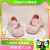 商场同款戴维贝拉婴儿，步前鞋软底，2024春季新生儿鞋子女宝宝