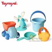 日本toyroyal皇室玩具沙滩，玩沙工具宝宝洗澡戏水软胶铲子水桶水壶