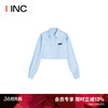 SUITTITUDE 设计师品牌 IINC 24SS浅蓝色短款衬衫上衣女