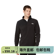 The North Face北面美版保暖男抓绒衣TKA GLACIER Quarter Zip