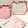 hellokitty陶瓷碗三丽鸥卡通盘子饭碗餐碟盘家用餐具套装可爱