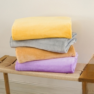 珊瑚绒毯床单人毛毯子(毛，毯子)空调毛巾被，薄款盖毯垫夏季夏天宿舍午睡午休