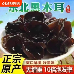 东北黑木耳干货500g秋特产正宗黑龙江非野生非特级秋木耳无根优质
