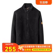 timberland添柏岚户外男拼接摇粒绒外套，保暖夹克透气运动服a43p2