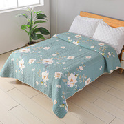 夏季韩国床盖棉四季n通用绗缝垫被炕垫榻榻米双面全棉纯棉床