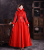 2023冬季红色新娘加棉敬酒服结婚优雅气质，套装旗袍纱裙秀禾服