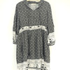 十月妈咪孕妇装夏19113207人棉印花连衣裙潮妈中长款舒适