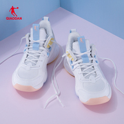 中国乔丹篮球鞋女2024夏季高帮轻便运动鞋网面透气实战球鞋女