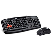 力胜kb-1101有线键鼠套装，办公家用游戏键盘，鼠标单键盘笔记本u