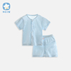 婴儿短袖夏装套装新生空调，衣服0夏季男女，宝宝睡衣1岁薄款夏款