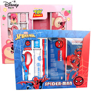 迪士尼蜘蛛侠米奇米妮草莓熊文具(熊，文具)礼盒，套装开学礼物儿童文具套0011