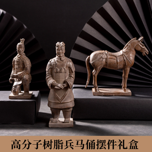 兵马俑摆件工艺品，西安旅游纪念品创意出国送老外教学用品