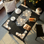 蕾丝+PVC一体式桌垫