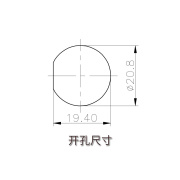 龙仕机箱USB3.0前置面板线防水USB公对母转接头usb航空插头连接器