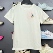 李宁T恤 2024夏季男大童运动生活系列舒适短袖文化衫YHSU127