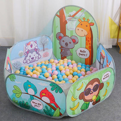 海洋球婴儿可啃咬儿童池围栏帐篷室内家用宝宝玩具池波波池投篮球