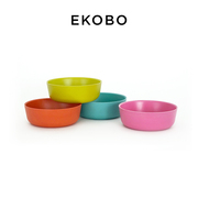 EKOBO儿童碗餐具套装亲子家用汤碗男女童大容量宝宝吃饭碗拉面碗