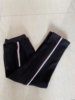冬季纯棉校服裤子男女，温州实验中学生两条杠，黑色加绒运动双杠校裤