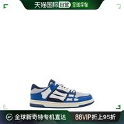 香港直邮AMIRI 男士 Amiri 骷髅拼贴网布运动鞋 PS24MFS001