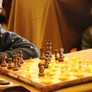 友邦UB木塑国际象棋磁性棋子便携折叠棋盘大中小号 比赛培训用棋