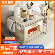 微波炉烤箱置物架台面多层调料收纳架子多用韩式ins厨房置物架